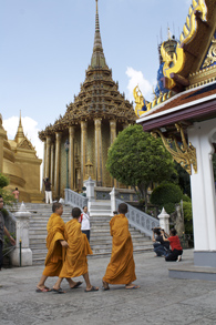 Monks in Bangkok