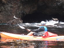 Kayaking near Anacapa